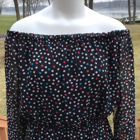 NWT Nine West polka dot dress - Picture 4 of 8
